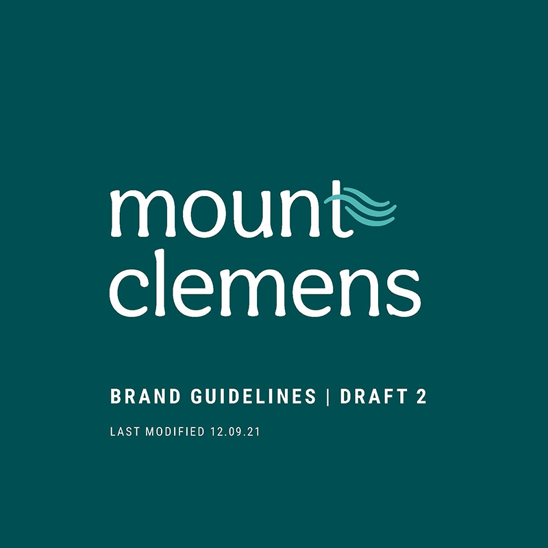 City of Mount Clemens brand boook