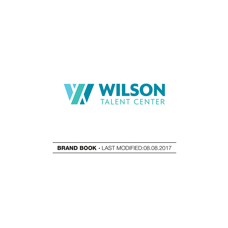Wilson Talent Center brand book